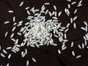 Contenedor de arroz grano largo